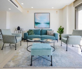 Designed apartment with balcony and sea view