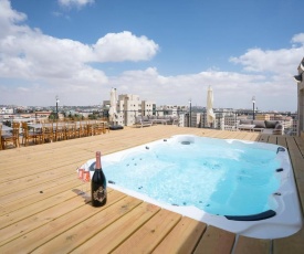 EVEN ISRAEL PENTHOUSE- JACUZZI- 5 royal Masters