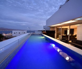 Private pool Luxury penthouses sea view Eilat