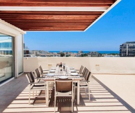 Unique 2 Bdr Rooftop Sea View - Florentine #TL56
