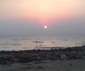 Ashkelon a front of the sea