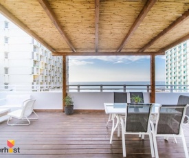 ★ SeaPenthouse/TLV-Beach/80M²Roof/PrivateParking ★